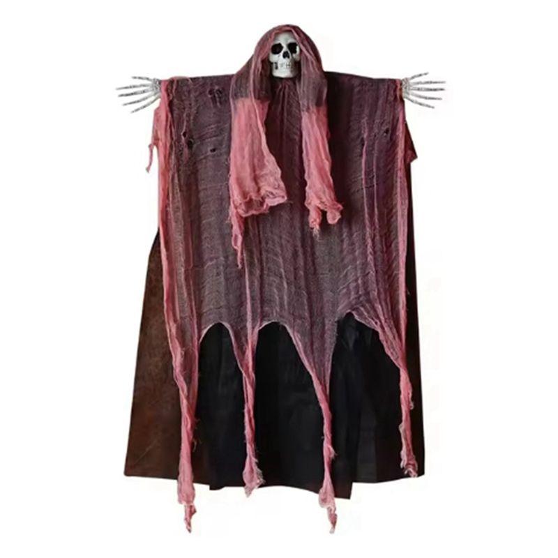 M-Modern-Halloween Decoration Halloween Hanging Props Spooky Halloween Haunted House Decor Hanging Grim Reaper For Halloween