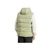 Adidas Helionic Hooded Down Solid Logo Print Single-Breasted Vest Men Vests Green IX8856