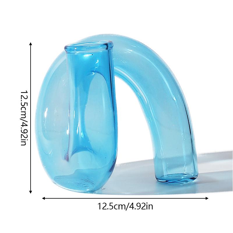 1PC Vase Home Decor Candle Holder European Glass Candle Holder Wedding Decoration Multiple Options Available
