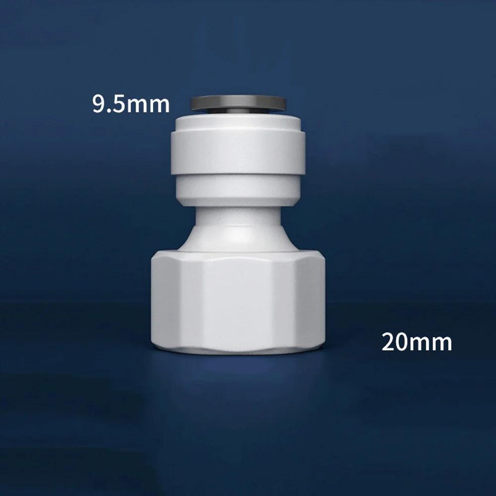 Fit 1/4" 3/8" OD Tube 90 Degree Elbow POM Quick Fitting Connector For Aquarium RO Water Filter Reverse Osmosis System