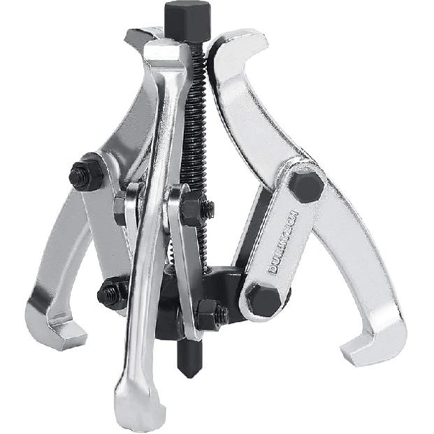 DURATECH 3-Inch 3-Jaw Gear Puller, Removal Tool For Gears, Pulleys, Bearings And Flywheels, Fully Assembled, CR-V Steel