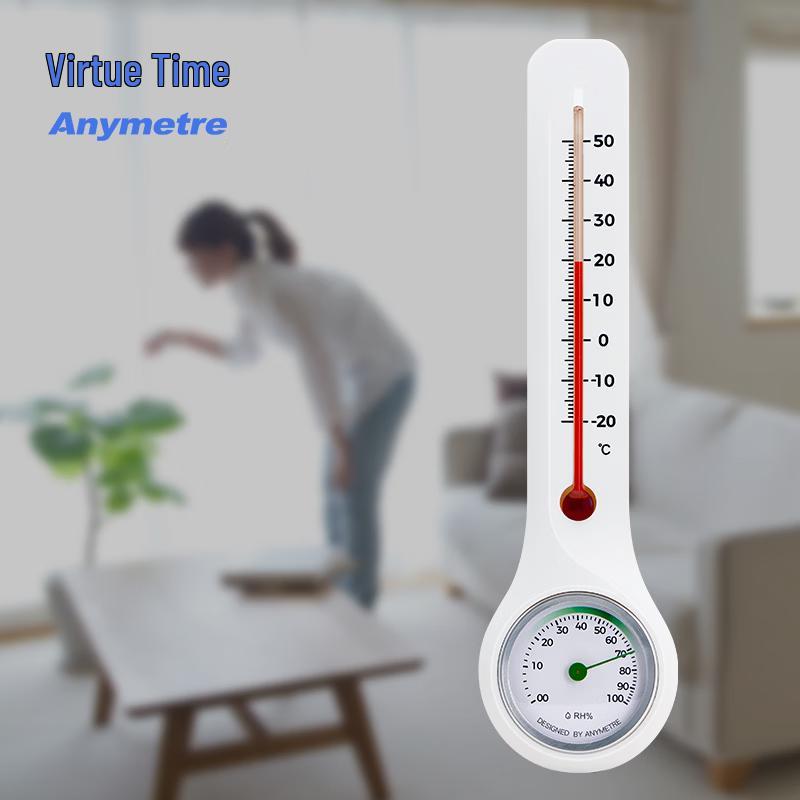 Anymetre Wall-Mounted Indoor Thermometer Hygrometer