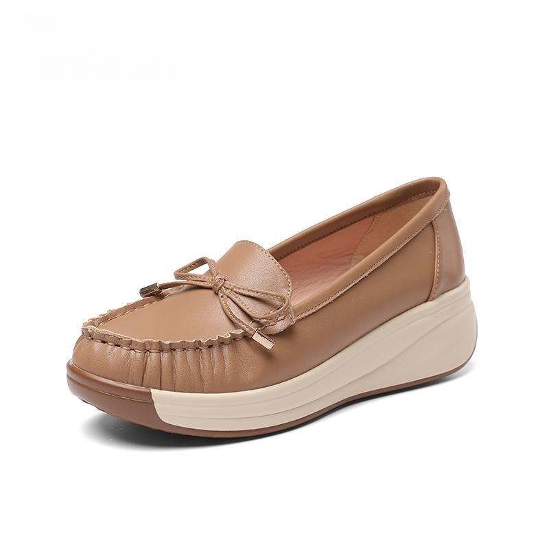 

Туфли-лодочки на плоской подошве, спортивная и повседневная обувь, женские, новая мода 2025, универсальные, с круглым носком, туфли для мамы 40 жёлтый