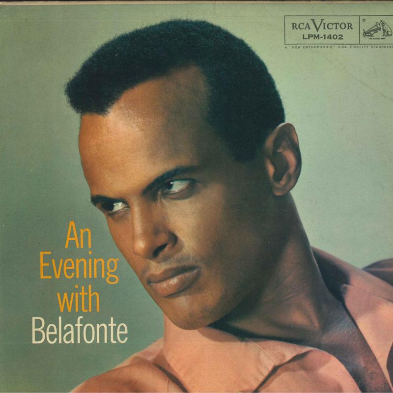 LP Record HARRY BELAFONTE  An Evening With Belafonte LPM1402 RCA VICTOR 1957 US CountryFolk Used