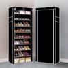 Large Capacity Multi-layer Dustproof Shoe Rack for Home, Rental, or Dormitory