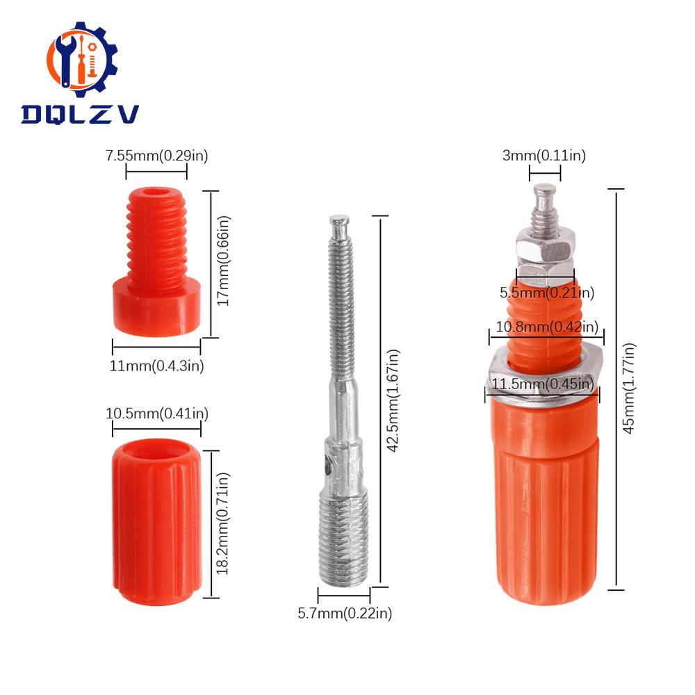 5A Binding Post FOR Speaker 4mm Banana Plug Test probe Conversion ADAPTER