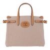 Antibes Logo Magnetic Closure Cotton Tote Bag Women Tote Bag Light-Brown W2B0R20EZTR2H