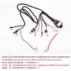 TAOCHIS 12V H4 Wiring Harness 35W 55W Controller Relay for HELLA 3R G5 3/5 KOITO Q5 WST AL Projector Lens Cable Wire Auto Parts
