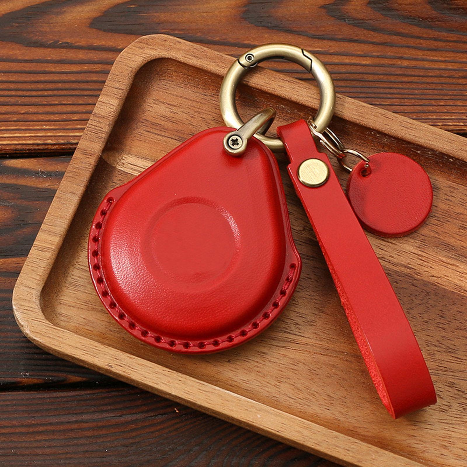 

Чехол для смарт-ключа Handmate из натуральной кожи, чехол для автомобильного ключа, чехол для Harley Davidson X48 883 1200 114 Street Glide Keychains красный