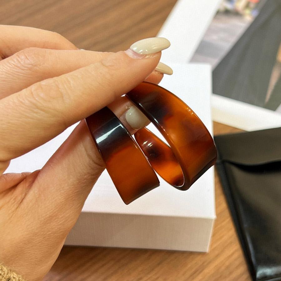 2023 Trend Popular Brand Earrings Luxury Jewelry for Women Fashion Designer Eardrop Fine Quality Women's Half Bend Ear Stud