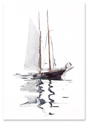 Poster Picture Sailboat Yacht