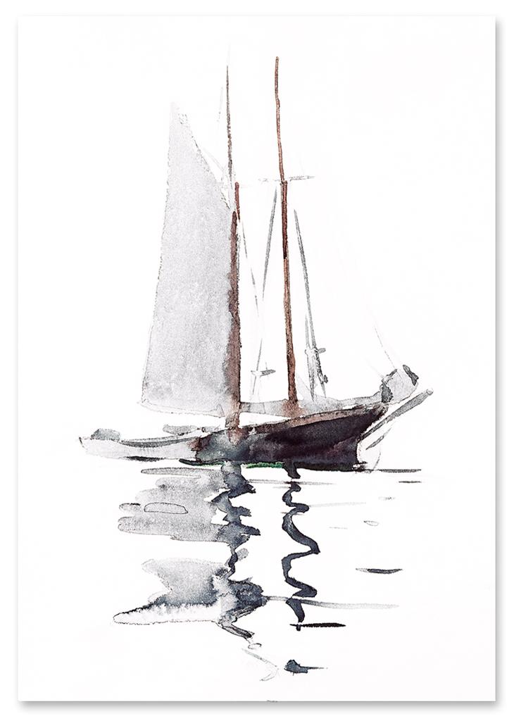 Poster Picture Sailboat Yacht