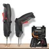 15-Piece Rechargeable Folding Electric Screwdriver Set with Phillips and Slotted Bits