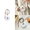 Cute Pudding Little Seal Plush Neck Hanging Earphone Case Coin Purse Cartoon Girlfriends Mini Bag Sweet