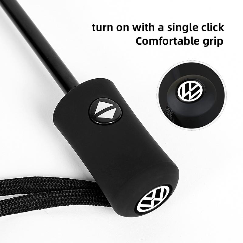 2026 Horké Pro Volkswagen VW Auto Automatický Sklápěcí Deštník Přenosný Slunečník Pro VW GTI Polo Golf Passat Tiguan Arteon Touareg Ta