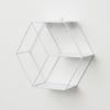 Storage Organizer Floating Geometric Figure Smooth Lines Creative Round Shape Storage Rack for Home