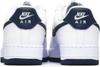 Кроссовки Nike Air Force 1 '07 белый/белый/миднайт нэйви
