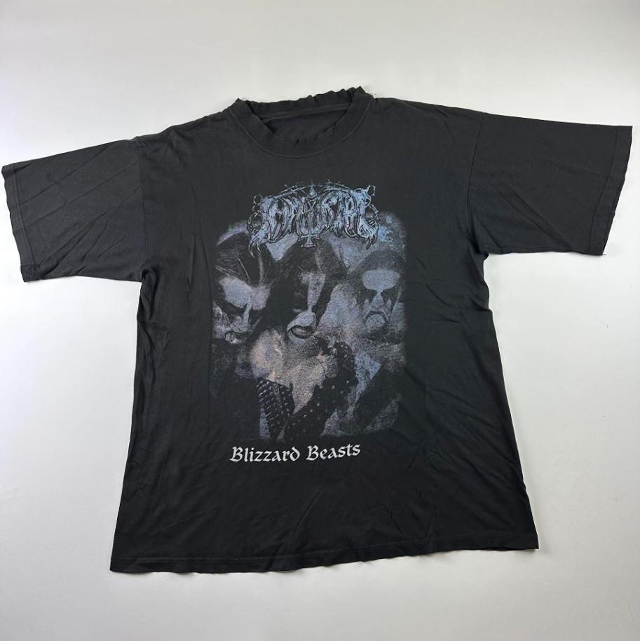 Immortal Band Blizzard Beasts Album 100% Cotton Adult T Shirt Unisex T-Shirt S
