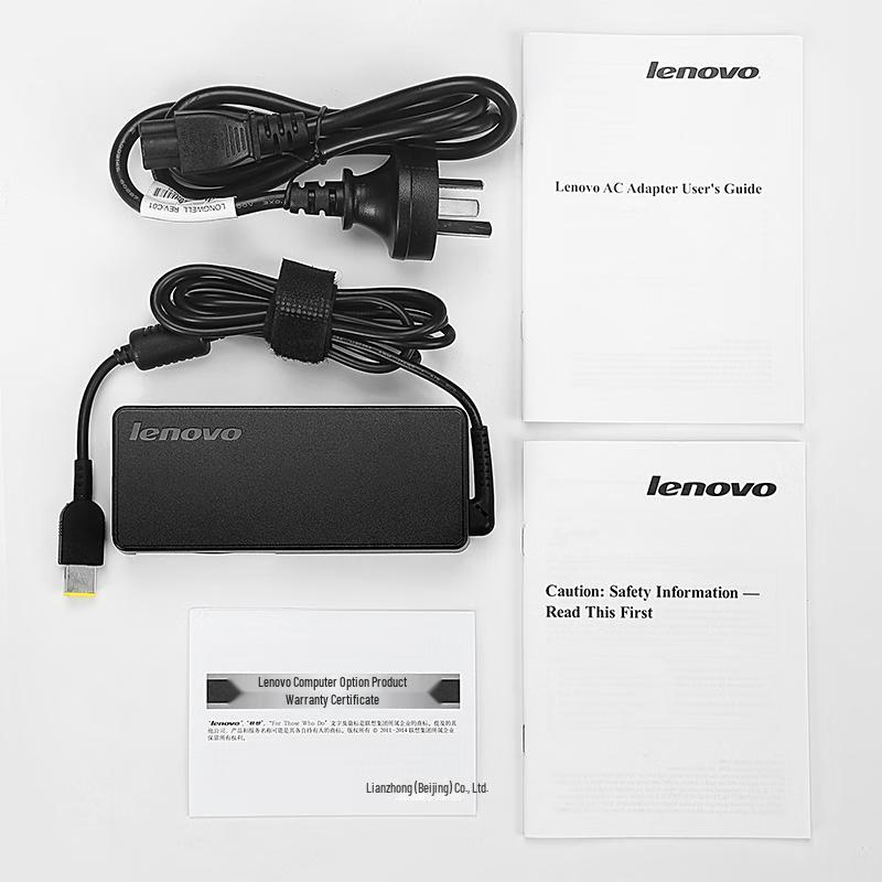 Lenovo 90W Square Port Laptop Power Adapter