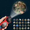 2021 New 1PCS 24 Patterns Flashlight Children Toys Cartoon Dinosaur Projector Lamp Early Enlightenment Education Kids Toy