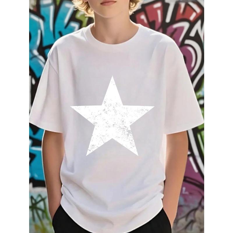 Children Short-Sleeve Sports Casual Round-Neck T-Shirt for Spring And Summer 110