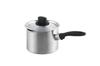 Maruyama Giken SOUEN Deep with Induction and Gas Stove Stainless Flat Made In Saucepan, 16cm, 2.4L, Spout, SE-12, Compatible, Steel, Bottom, Japan,
