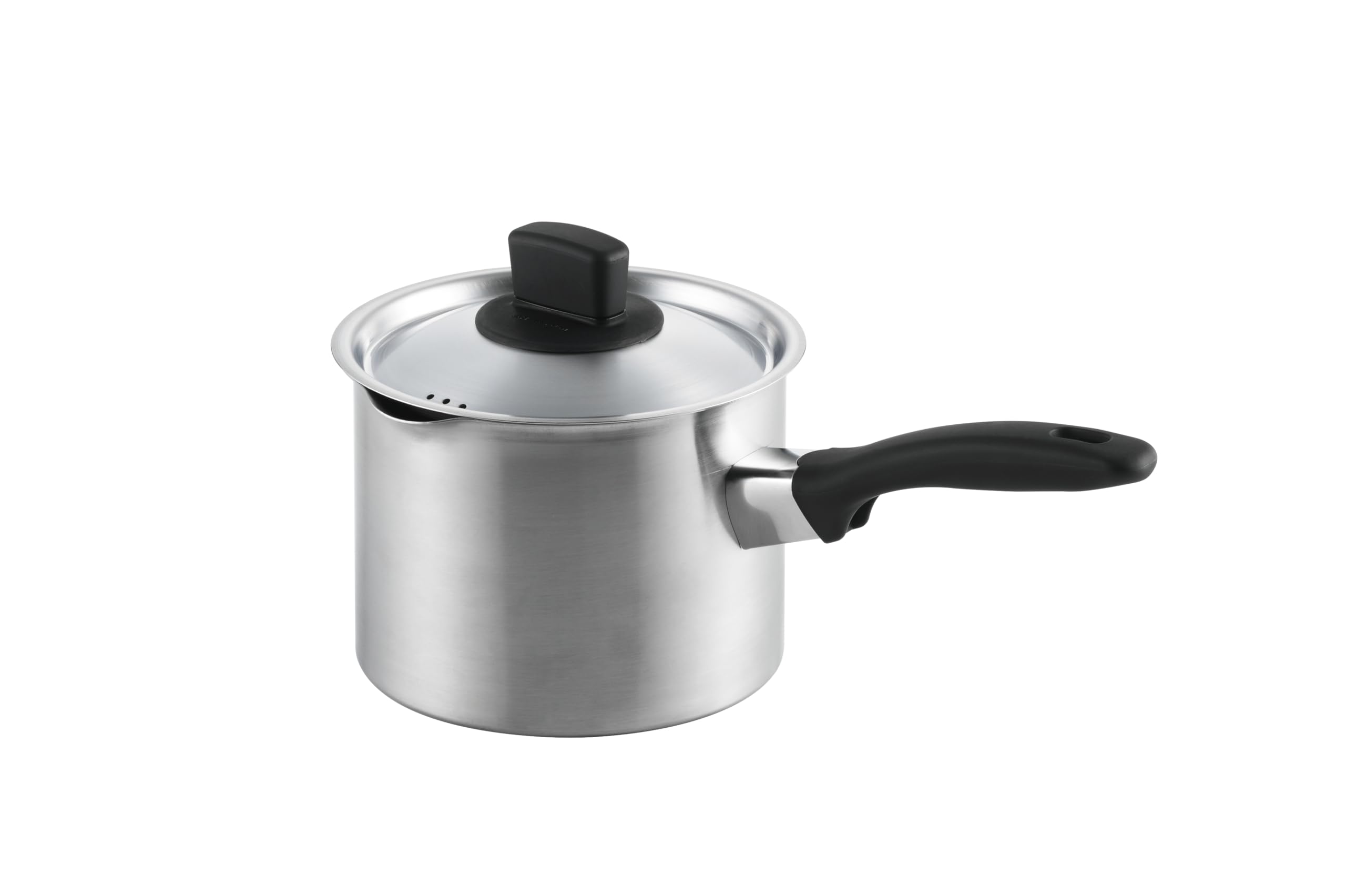 

Maruyama Giken SOUEN Deep with Induction and Gas Stove Stainless Made in Saucepan, 16cm, Spout, SE-12, Compatible, Steel, Deep, Japan, Tsubame-Sanjo