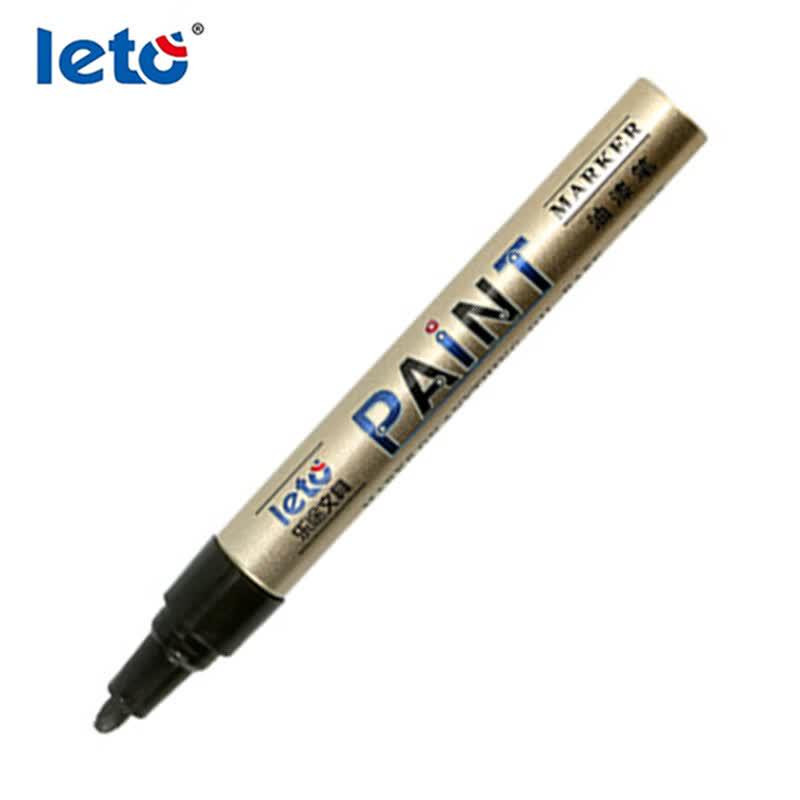 LETO LT-1102 Black Industrial Paint Marker (12-Pack)