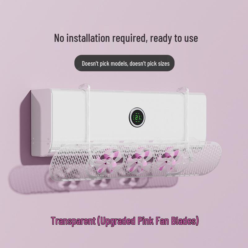 Silent Wall-Mounted Air Conditioner Wind Deflector Curtain