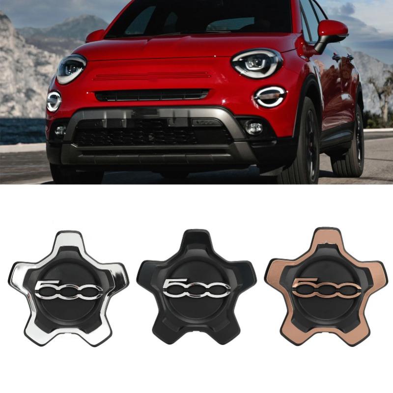Car Center Wheel Hub Cap Cover Plastic 735668196 Strong Sealing Rust Proof Replacement For  500X 334 2014 to 2023