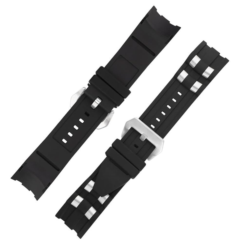 Sibehill Invicta 26mm Replacement Watch Silicone Rubber Strap with Invicta Pro Band, [Compatible Diver]