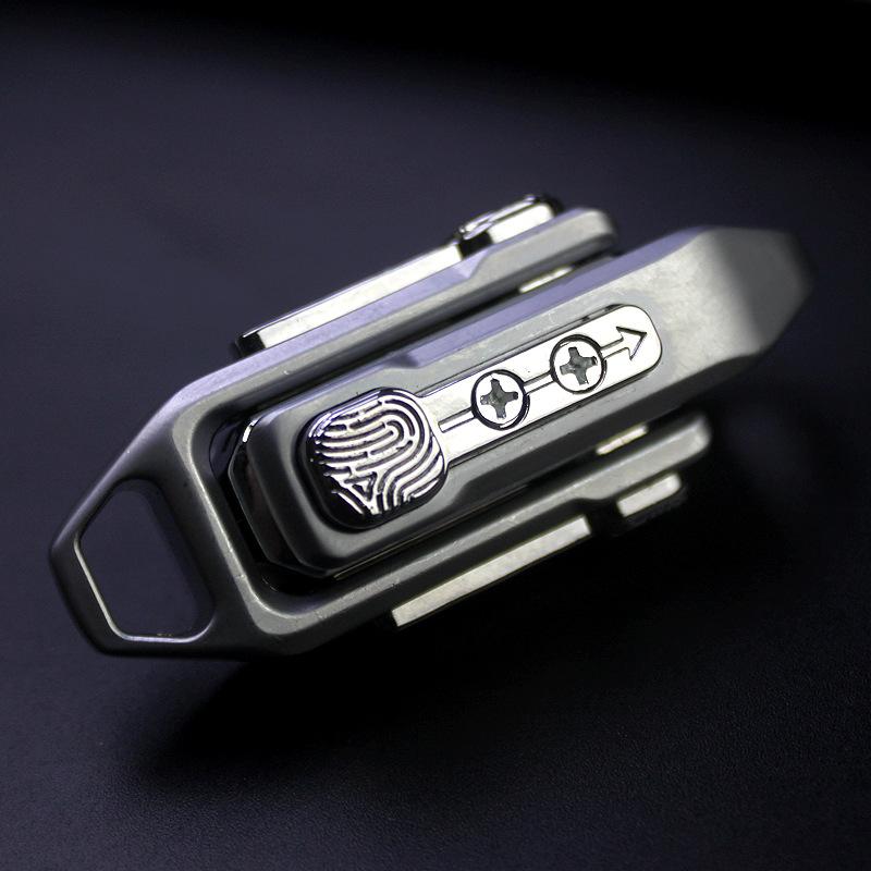 

Магнитная толкающая карточка, толкающая яйца, кликерная пластина, механический слайдер, тактильная монета, игрушки для снятия стресса, антистрессовый металлический сплав Double push чёрный