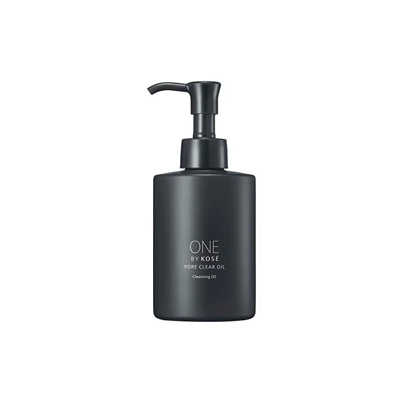 ONE BY KOSE Pore Clearing Cleansing Oil (180mL) - Removes blackheads and clogged pores from makeup.