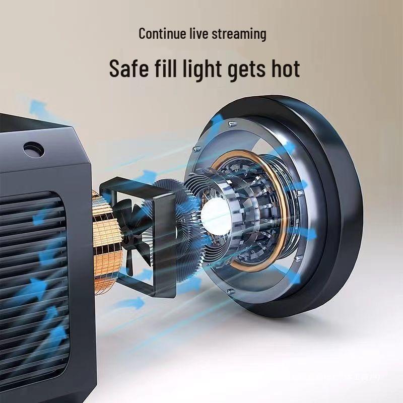 2025 Pro Streaming Beauty Fill Light with Parabolic Softbox Grid