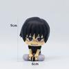 New 5Pcs/set Jujutsu Kaisen Cute Yuji Itadori Gojo Satoru Q Ver. PVC Action Figures Anime Figure Model Toys Collection Doll Gift