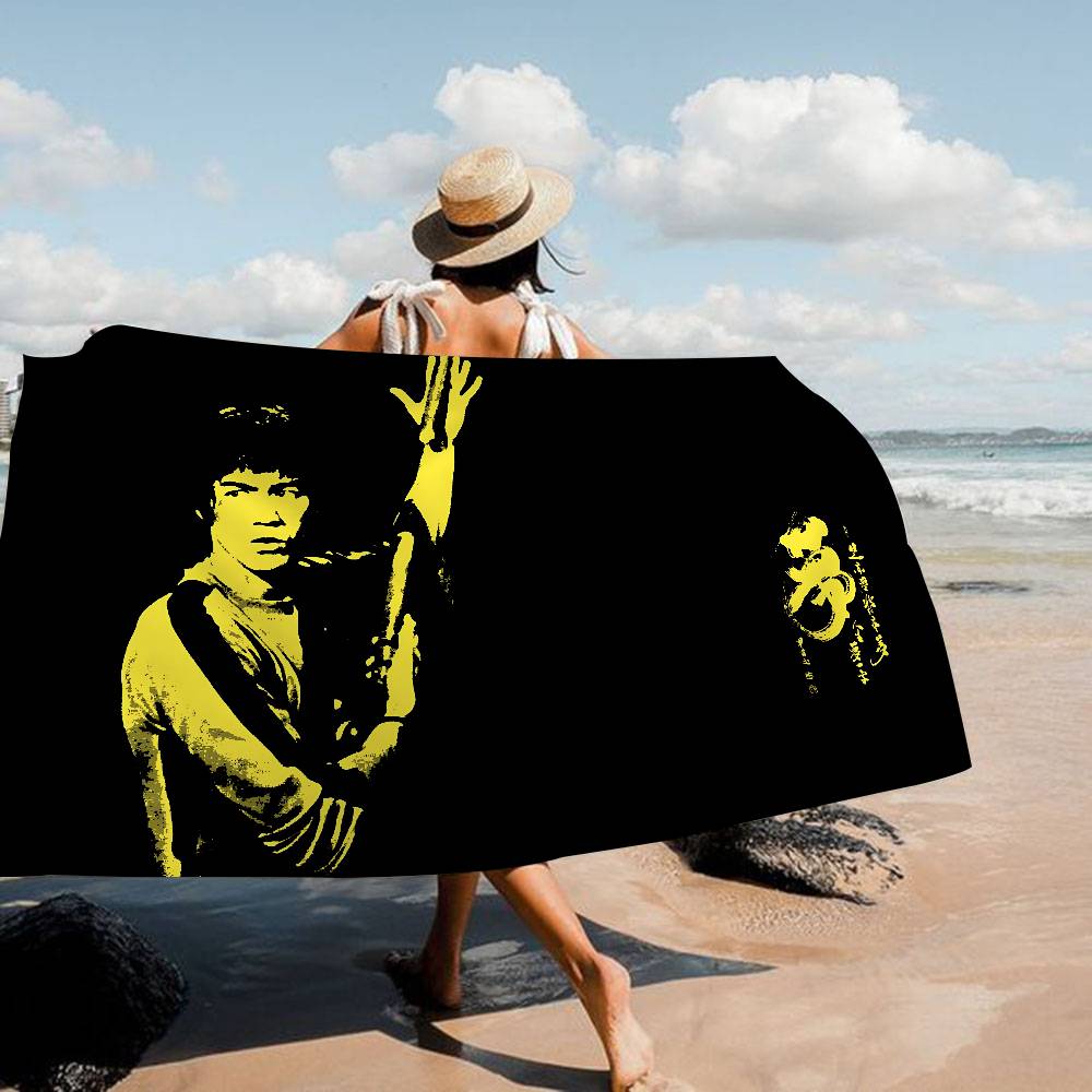 B-Bruces L-Lee Badhanddoek Microvezel Zacht Waterabsorberend Ademend Voor Meisjes Kinderen Decoratief Cartoon Strandlaken