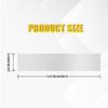 Car Window Sun Visor Strip Tint Film Front UV Windshield Shade DIY 60*8" White