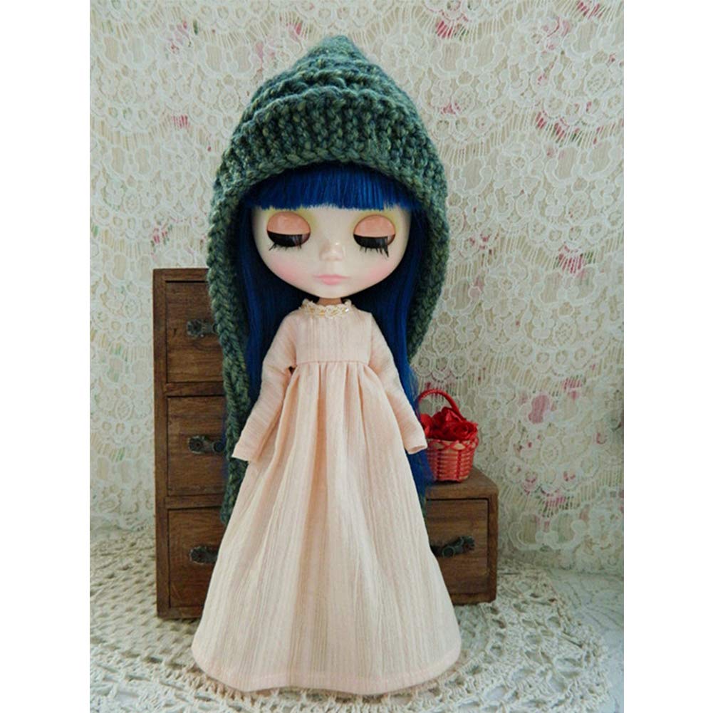 rakulifey Blythe doll 4 colors outfit, one-piece dress, (light pink)