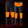 Outdoor Winter Warm Elastic Waist Warmer Cloth Heated Trousers Heating Pants Thermal Leggings