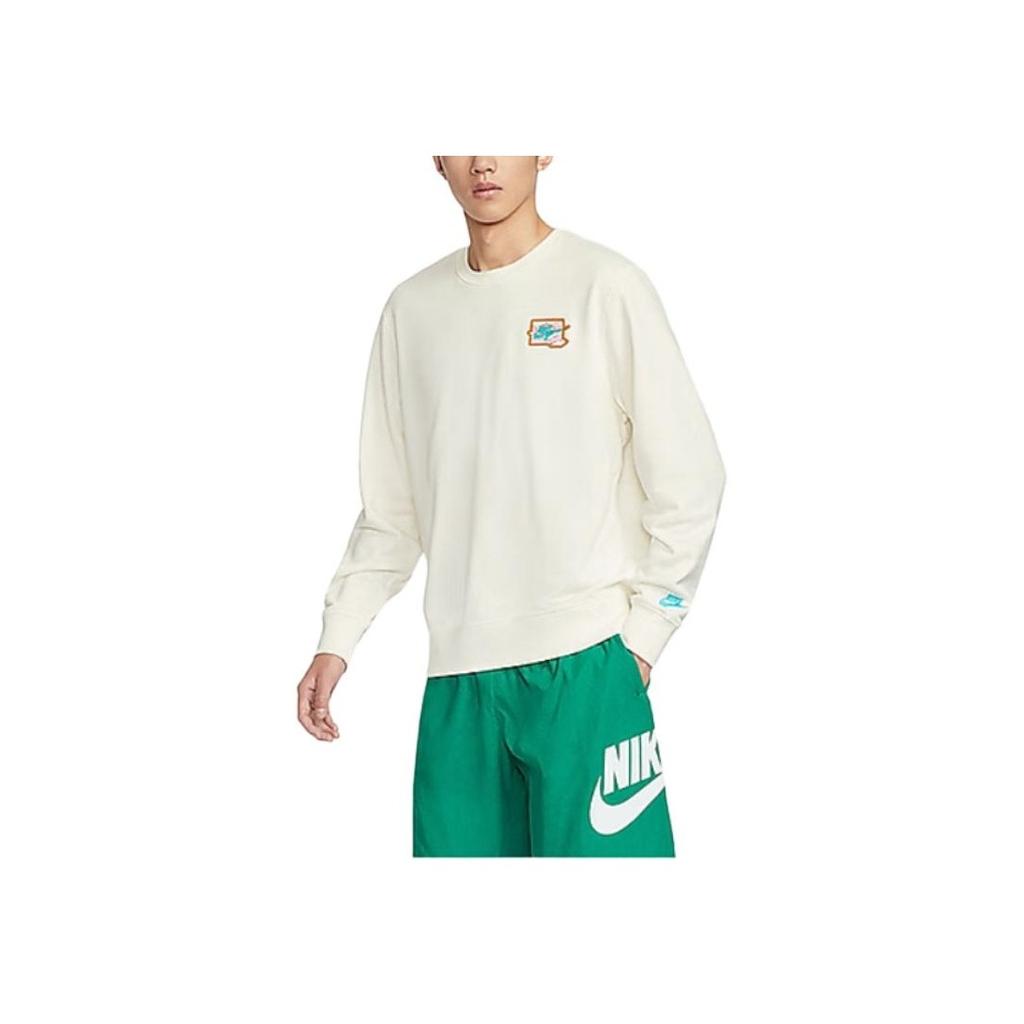 Nike Sports Fashion Comfortable Long Sleeve Hoodie Men Hoodies Beige FZ0765-133