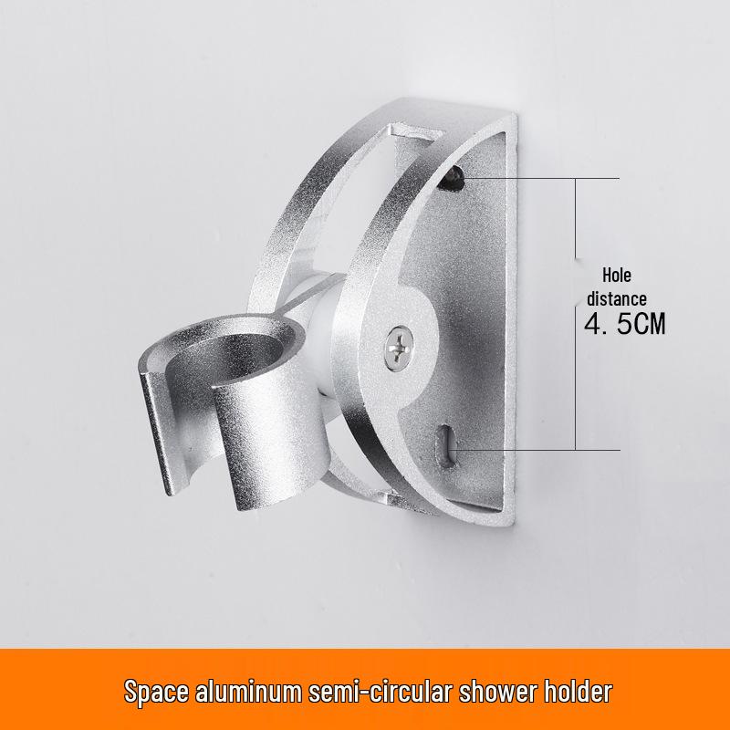 Drill-Free Shower Head Bracket: Bathroom Accessory