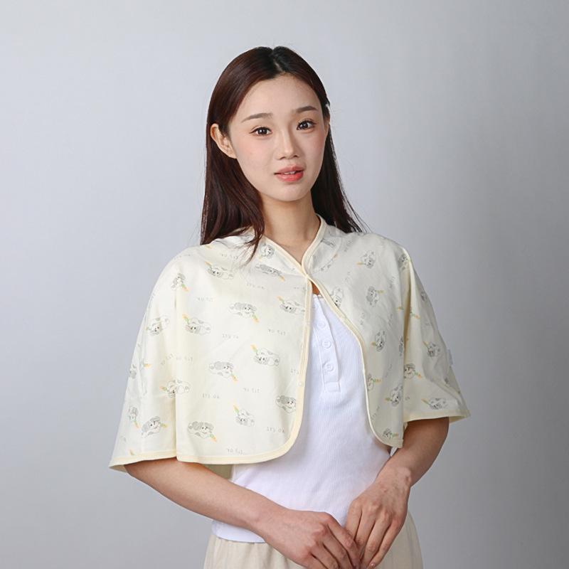 Extra großer weicher Plüsch-Postpartum-Schal: Hautfreundlicher Schulterwärmer für Zuhause & Büro