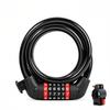Sturdy Steel Cable Combination Bike Lock Wear-Resistant Durable PVC Outer Layer Anti-Theft Cycling Lock Lightweight Compact