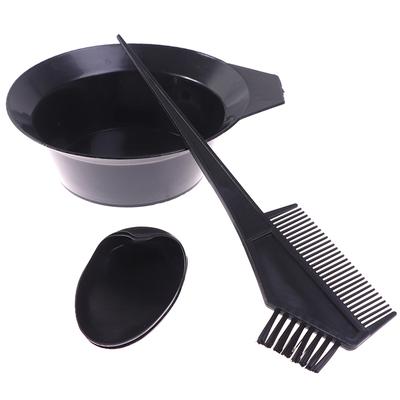 8ks Barva na vlasy Dye Bowl Hřebenové kartáče Rukavice Klobouk Sada nástrojů Dye Bowl Hřebenový kartáč