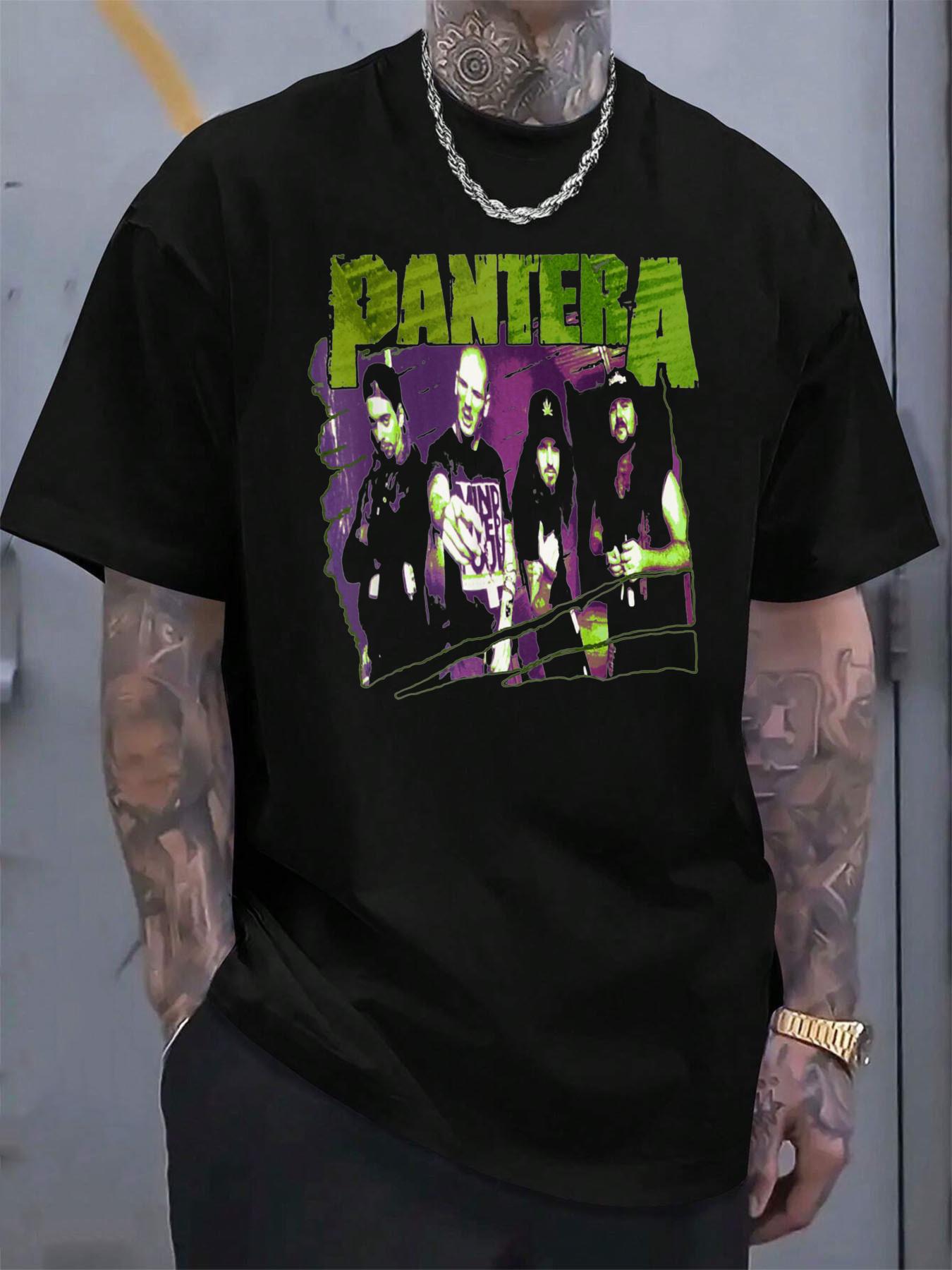 

100% Cotton Crew Neck T-shirt - Retro Pantela Far Beyond Drive Print XL