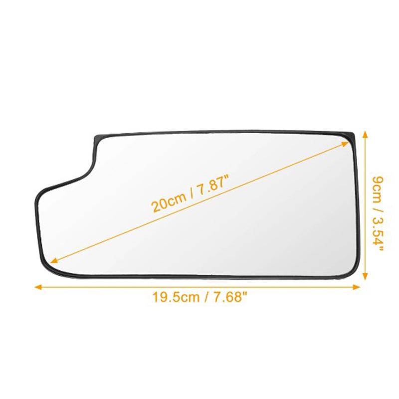 Heated Rearview Mirror Glass for 2016-2018 Chevrolet Silverado 1500.