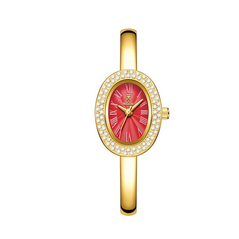 Yalan Loshi Retro Women'S Watch Integrated Bracelet Watch Quartz Movement Women'S Watch Simple Women'S Watch