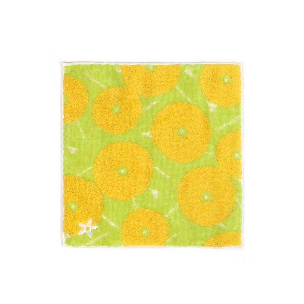 Imabari Towel Iyokan Fluffy Handkerchief Made In Highly Absorbent - Towel, Japan, (Yellow)