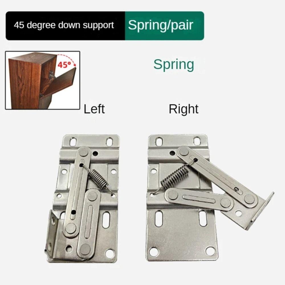Long Lasting 45 Degree Pivot Hinges Door Connector Sink Hinges Metal Flip Out Tray Hinges Kitchen