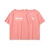 Li Ning Sports Fashion Series Casual Round Neck Short Sleeve Drop Shoulder T-Shirt Unisex T-Shirt Orange Pink AHSQ412-11